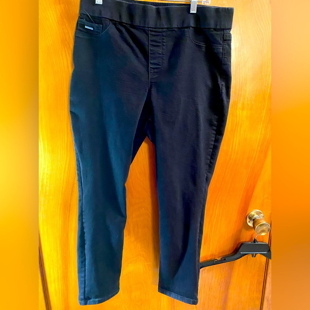 Nine west jeans, Heidi pull on slim black.